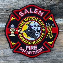 Load image into Gallery viewer, Salem Fire Black Maltese Patch