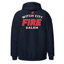 Load image into Gallery viewer, Adult Blue Salem Fire Hoodie