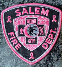 Load image into Gallery viewer, Salem Fire Breast Cancer Patch
