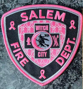 Salem Fire Breast Cancer Patch