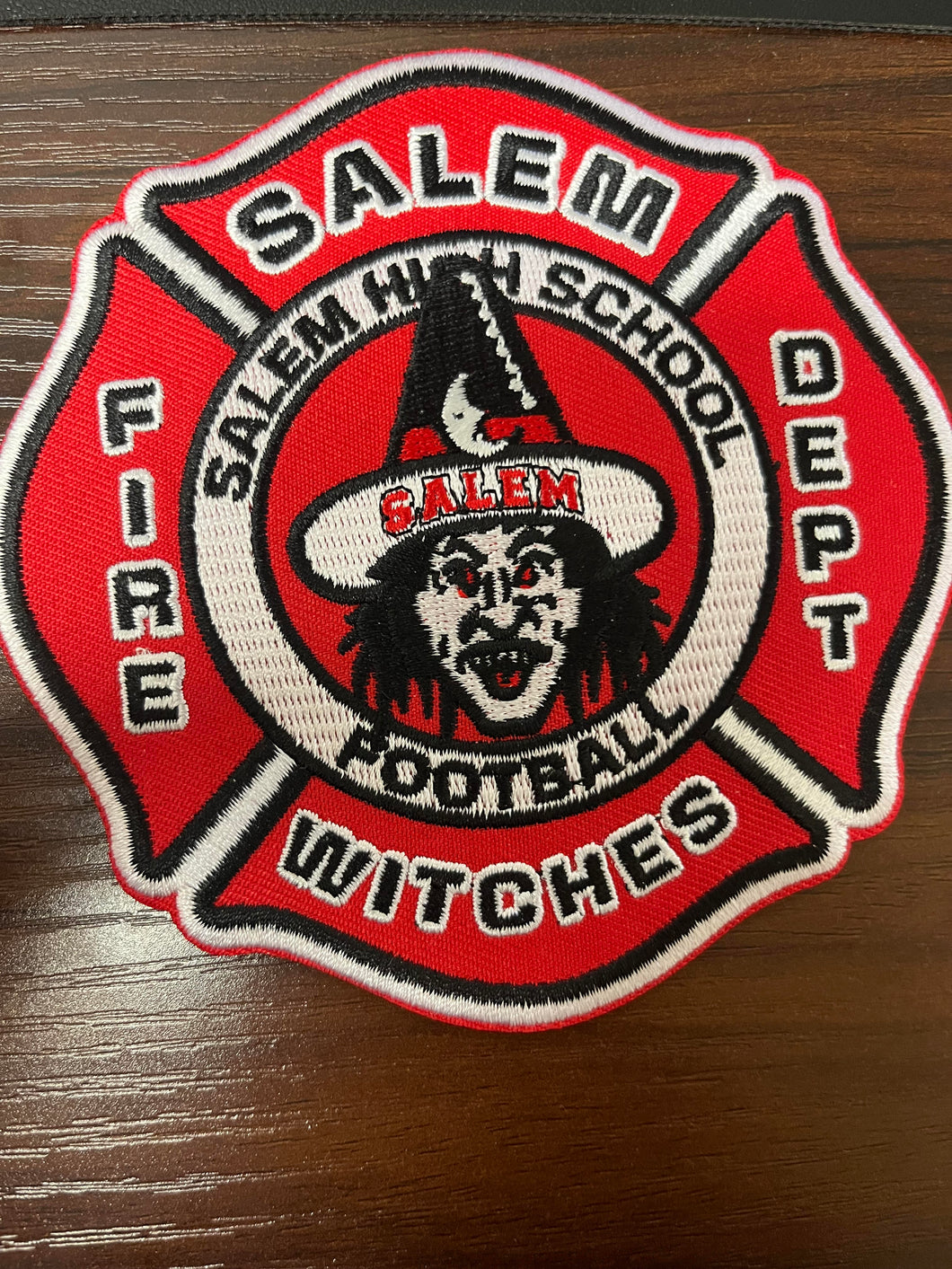 Witch City Football Patch