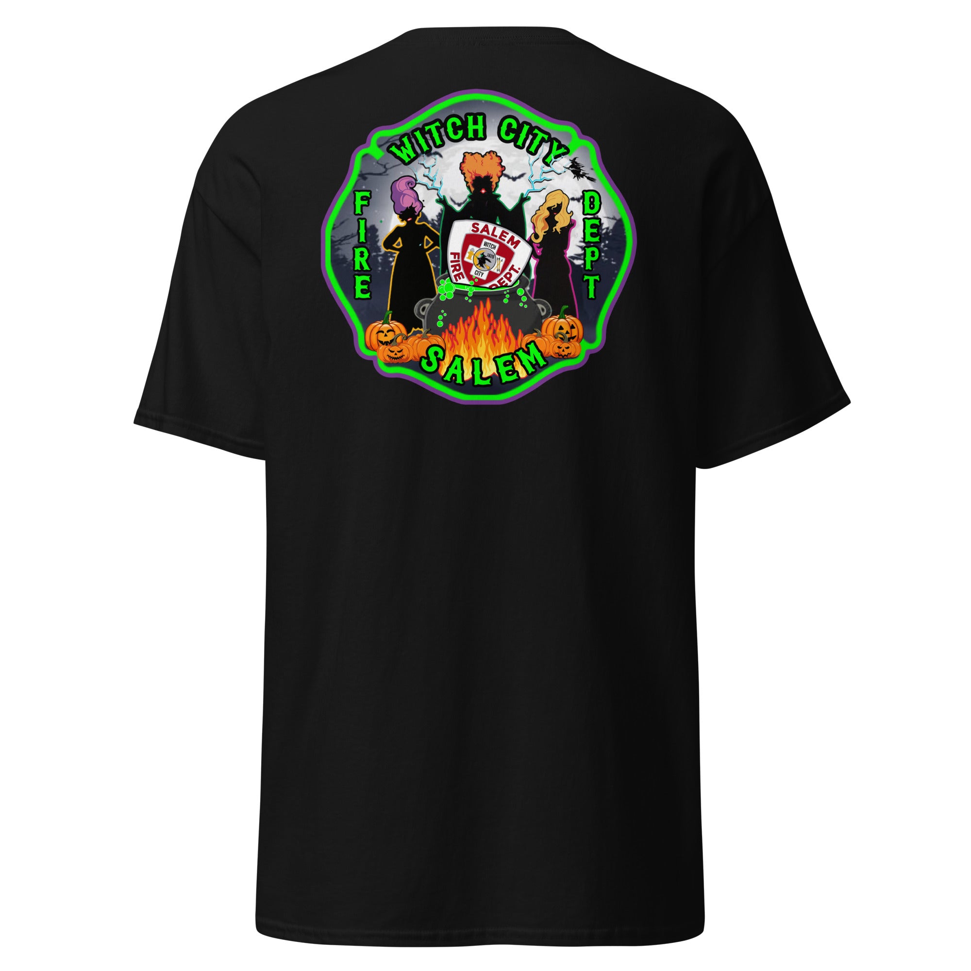 Adult Hocus Pocus Halloween Shirt – Salem Fire Local 172