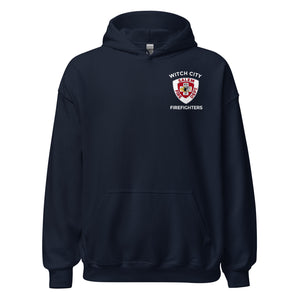 Adult Blue Salem Fire Hoodie